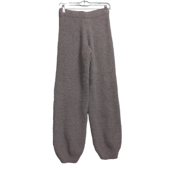 Skims Cozy Knit Jogger Smoke Gray Knit Loungewear Boucle S/M - Picture 3 of 10